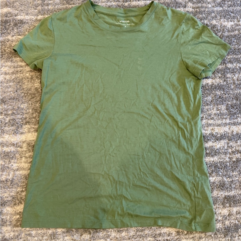 Vince Olive Short Sleeve Women's Tee